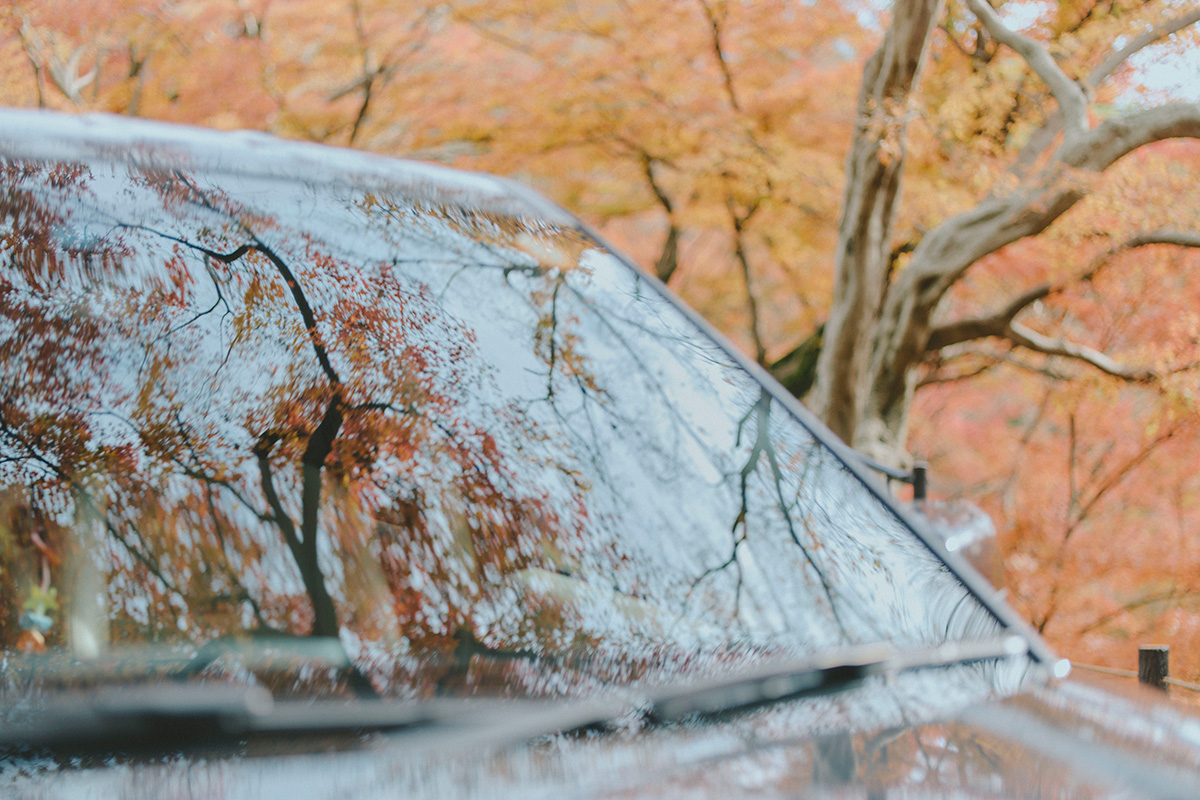 金沢を車でドライブ