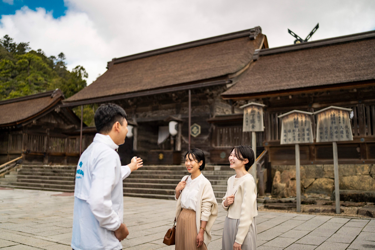 温泉宿〈界 出雲〉の出雲大社ツアー