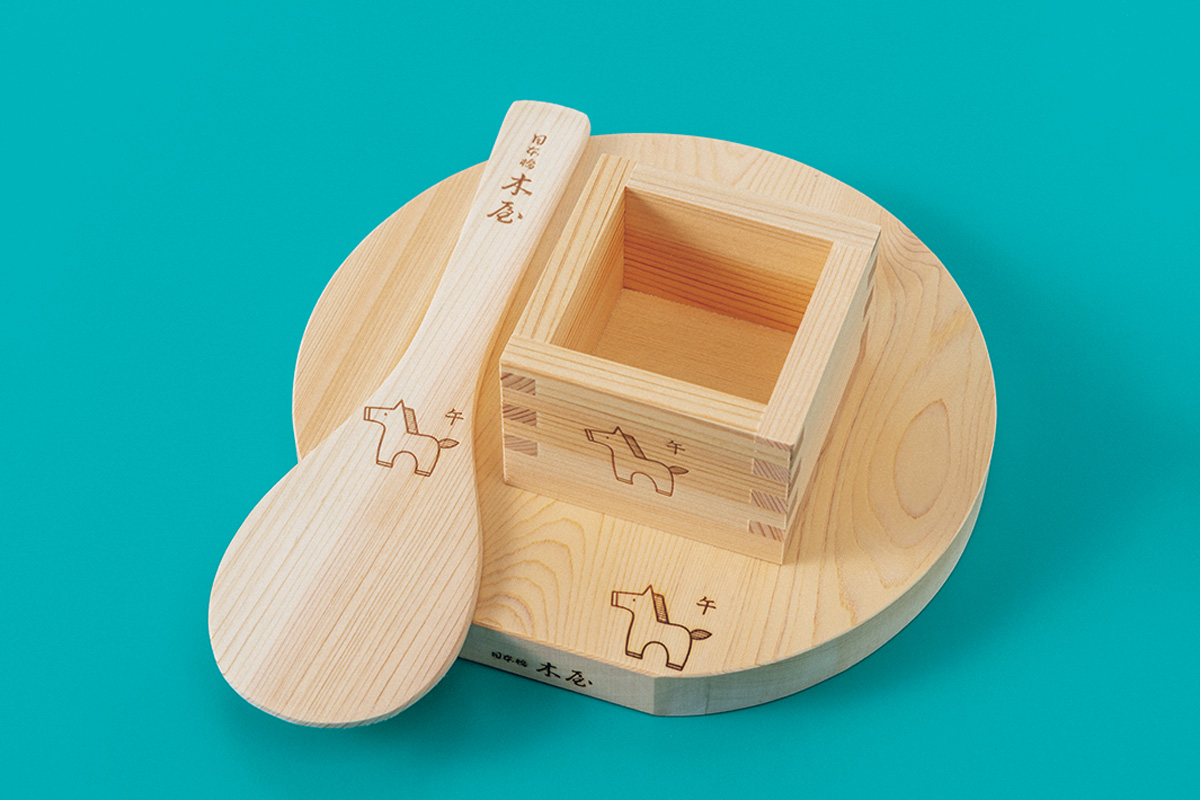 〈木屋〉の木曽ひのきの調理道具