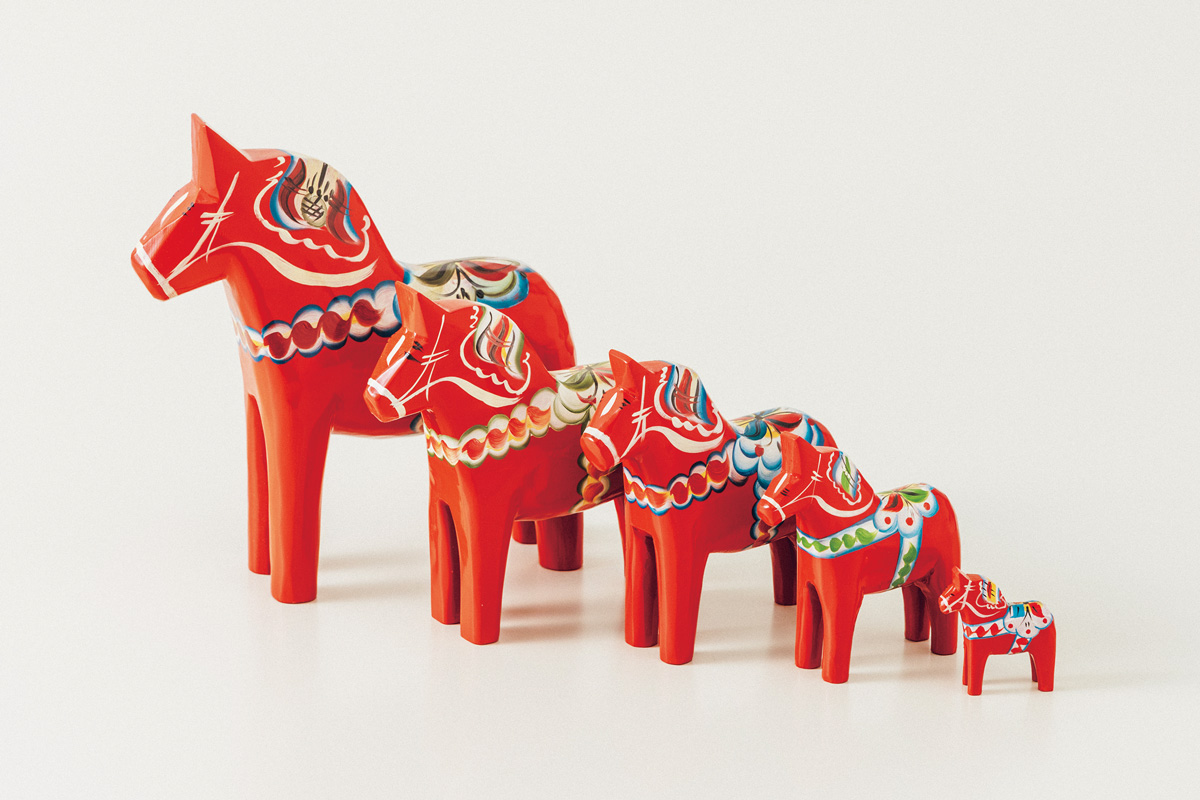 スウェーデンのダーラナホース