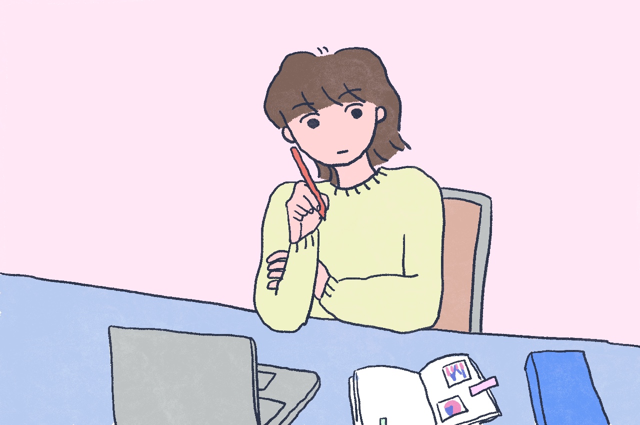 松田青子エッセイ イラスト