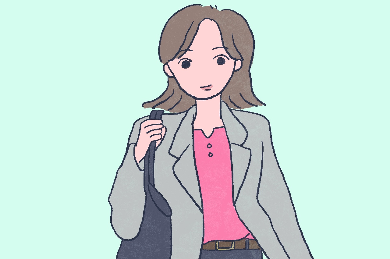 松田青子エッセイ イラスト