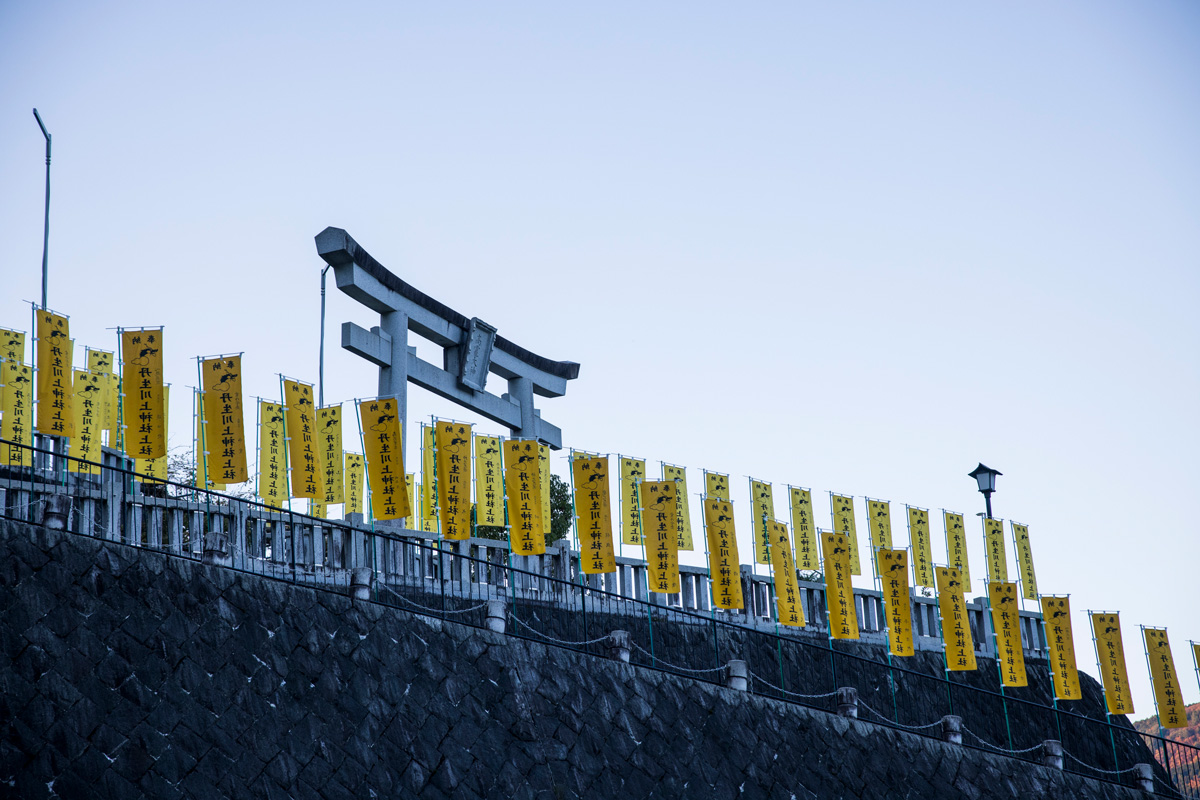 奈良　丹生川上神社 上社　開運