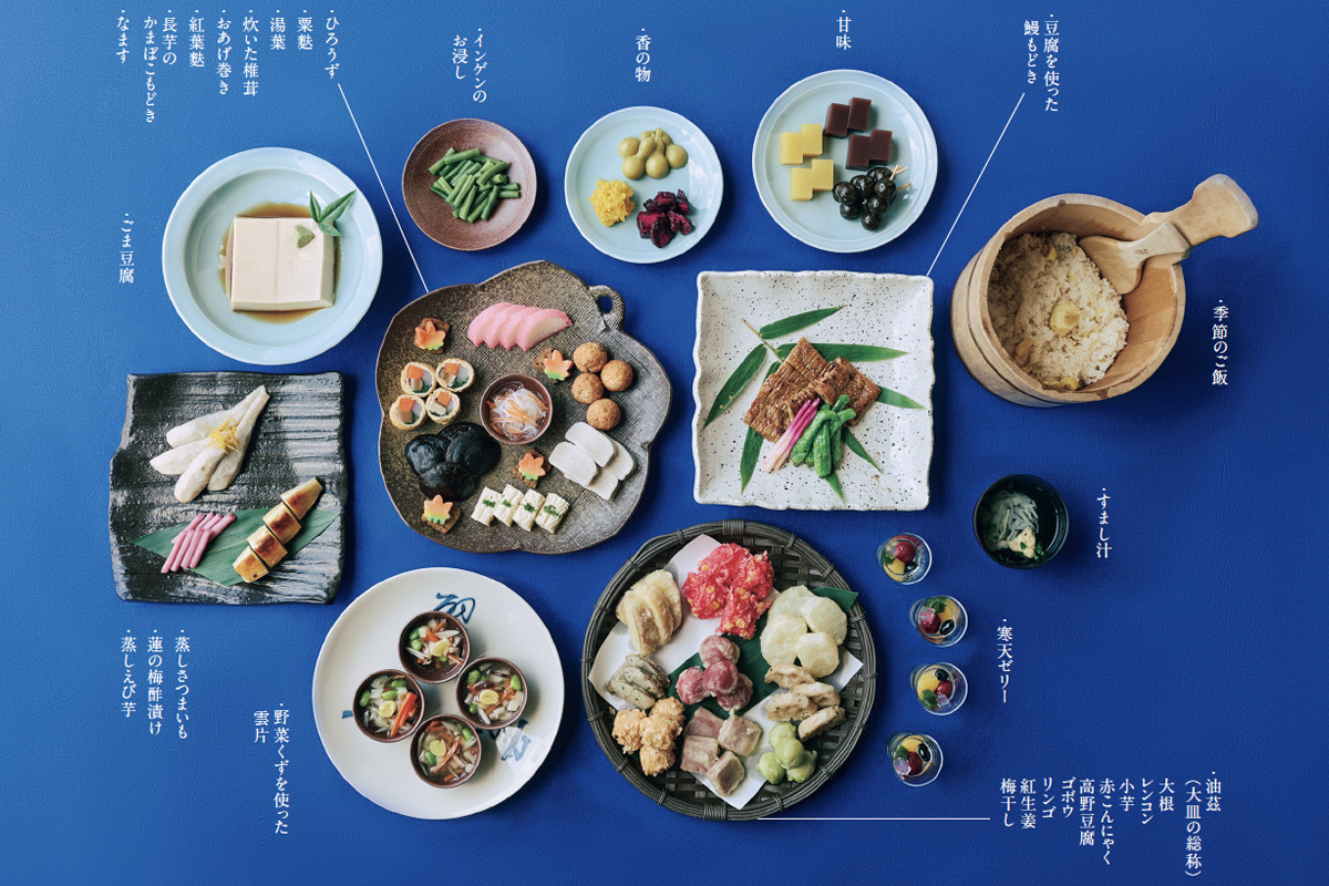 中国大陸からの影響を受けた普茶料理が堪能できる。〈黄檗宗 大本山萬福寺〉　精進料理