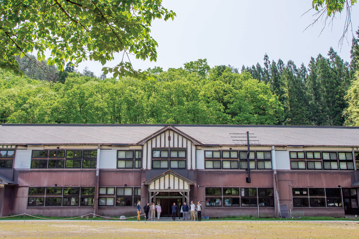 西会津町の好きな景色。「西会津国際芸術村」