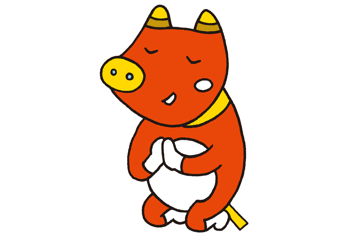 福島のゆるキャラ　ベコ太郎