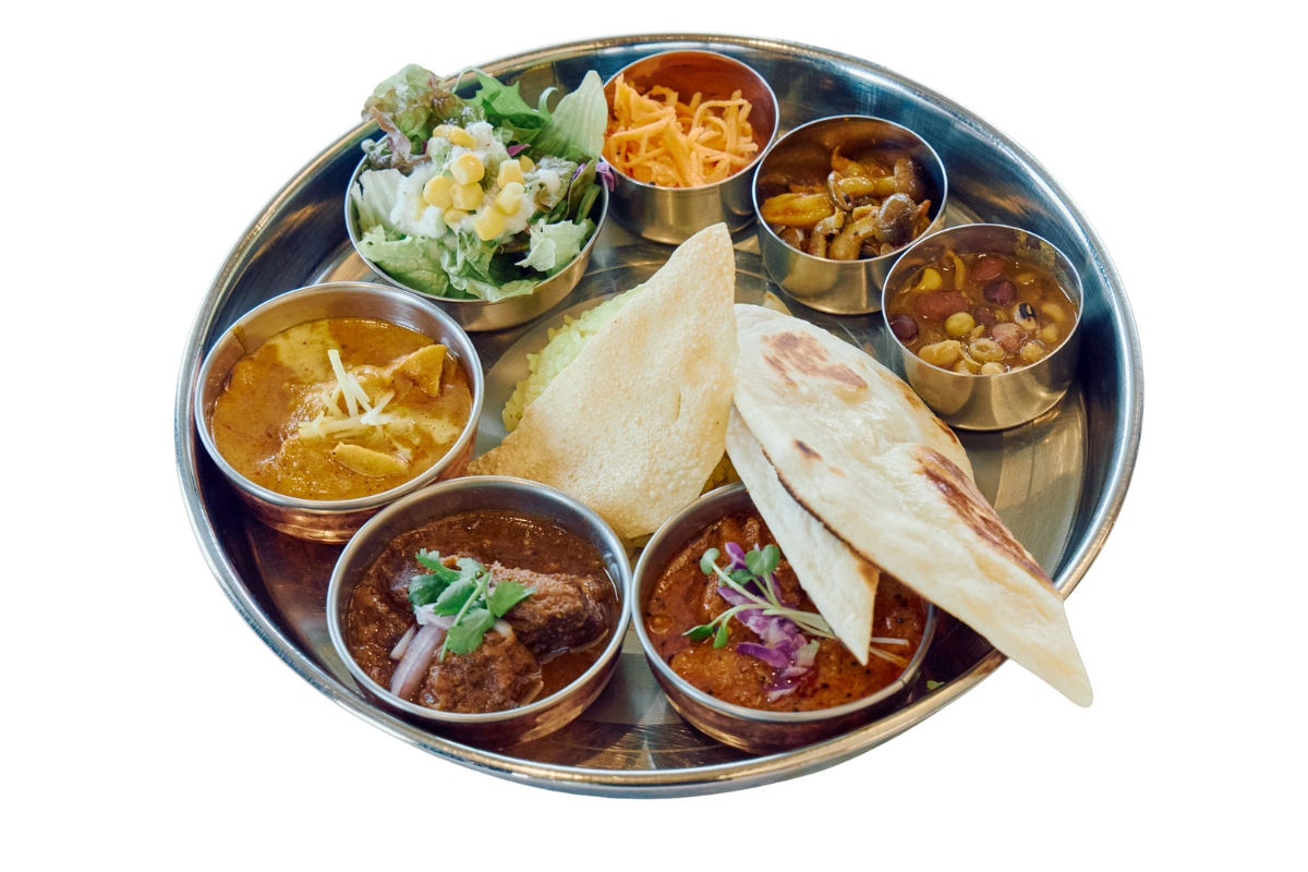 福島県立美術館　カフェ　カレー