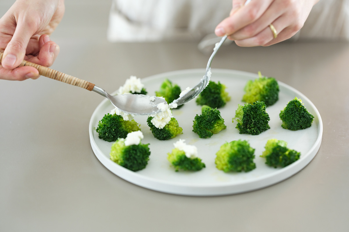 菅野ひろえ 野菜ソムリエ ブロッコリー チーズ