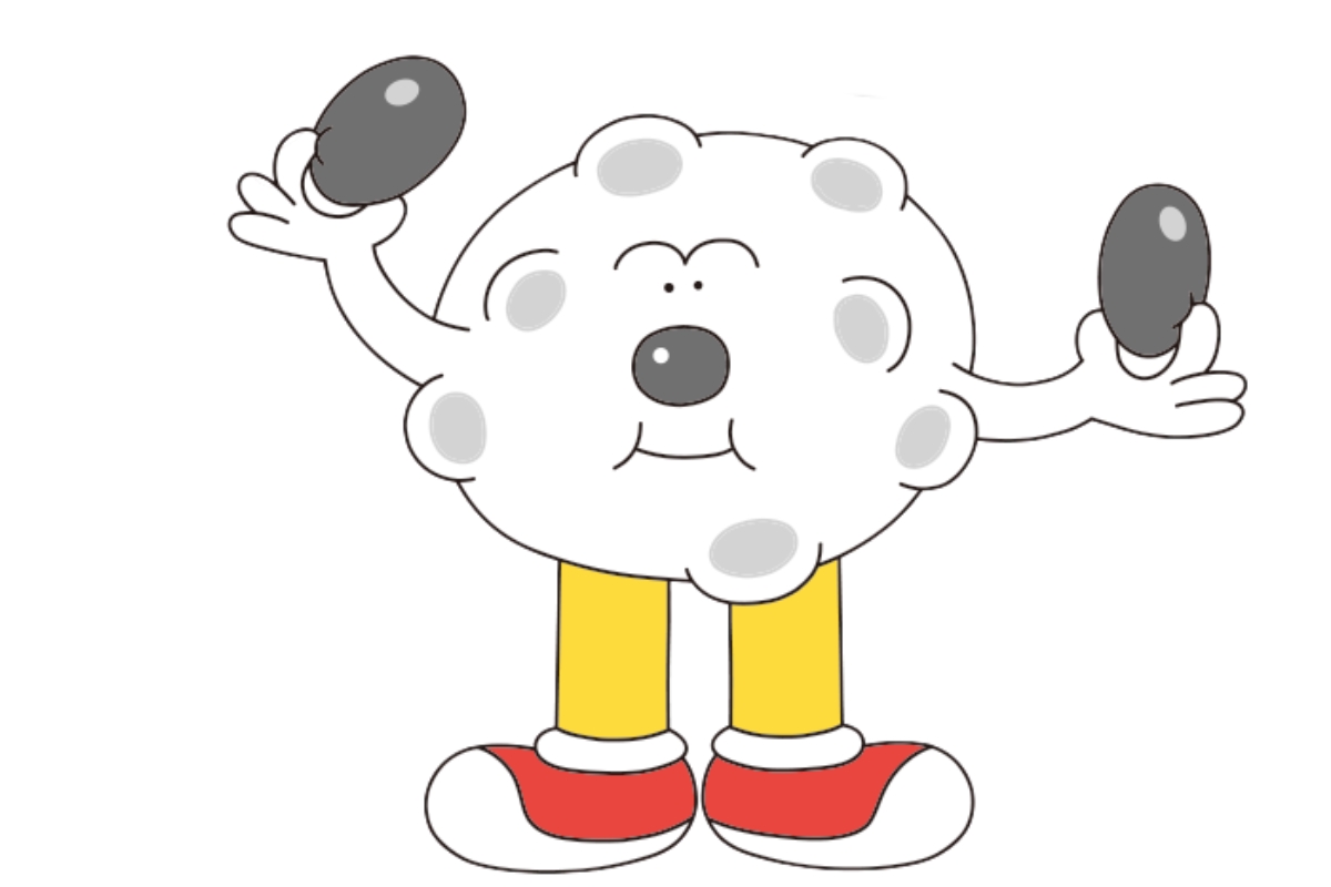 豆大福キャラクターのイラスト