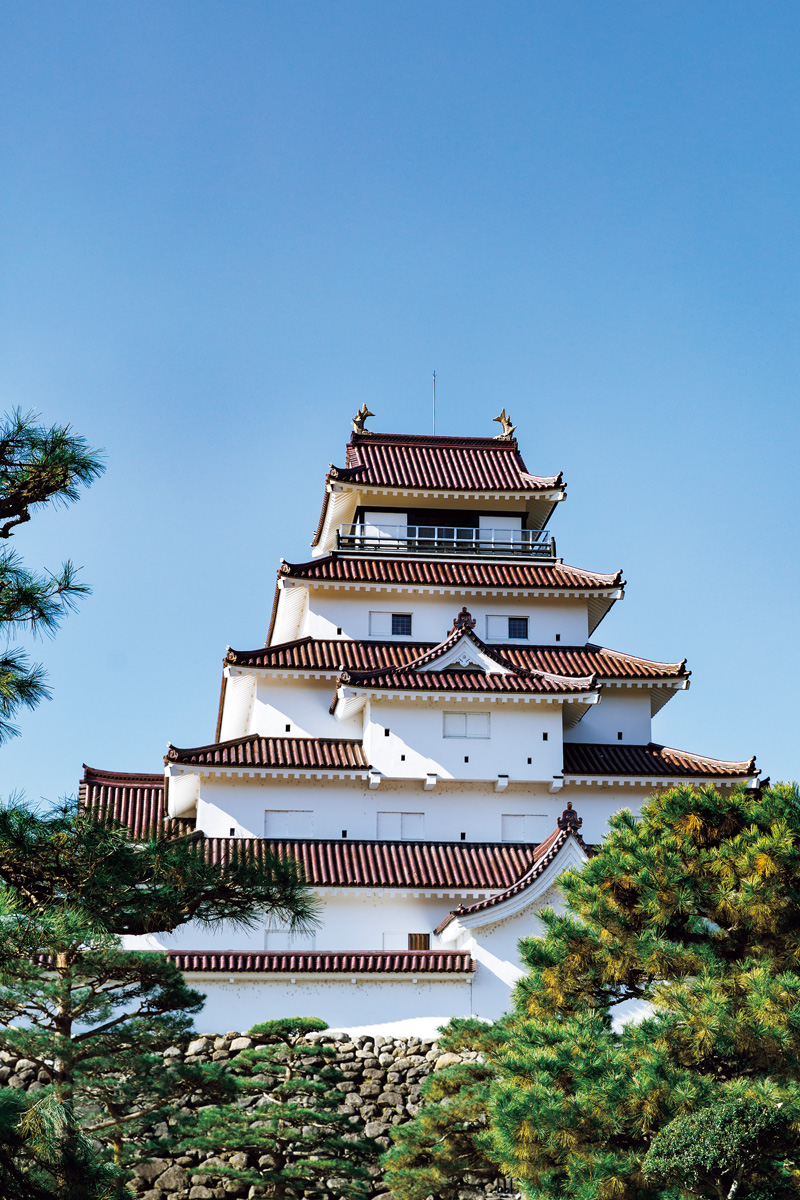 福島　会津　鶴ヶ城
