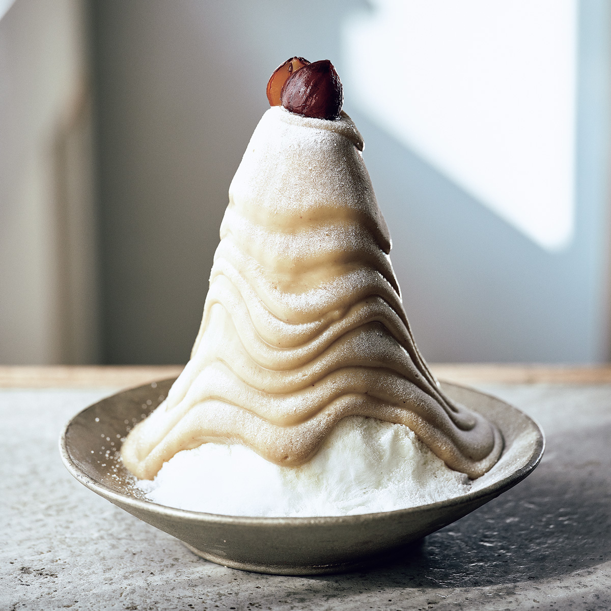 喫茶ベレーのかき氷　武蔵小山