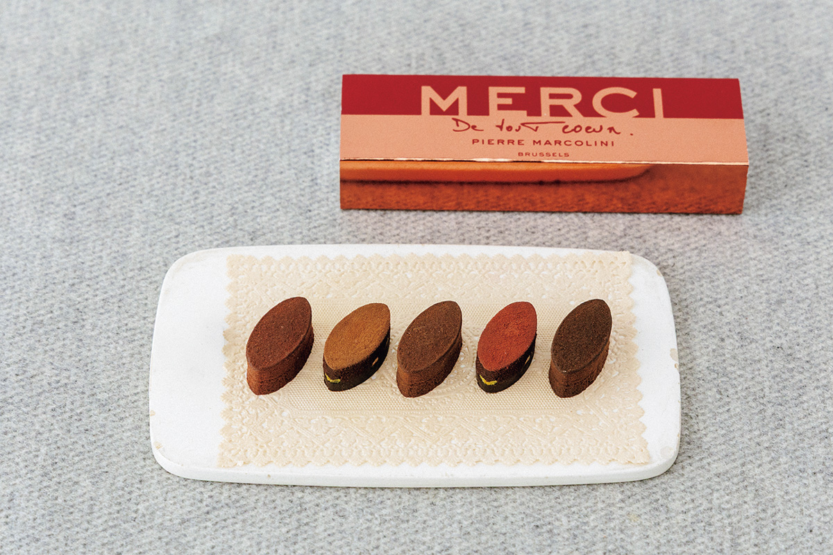 〈PIERRE MARCOLINI(ピエール マルコリーニ)〉の「ガナッシュ ピュール 5個入り」 新作