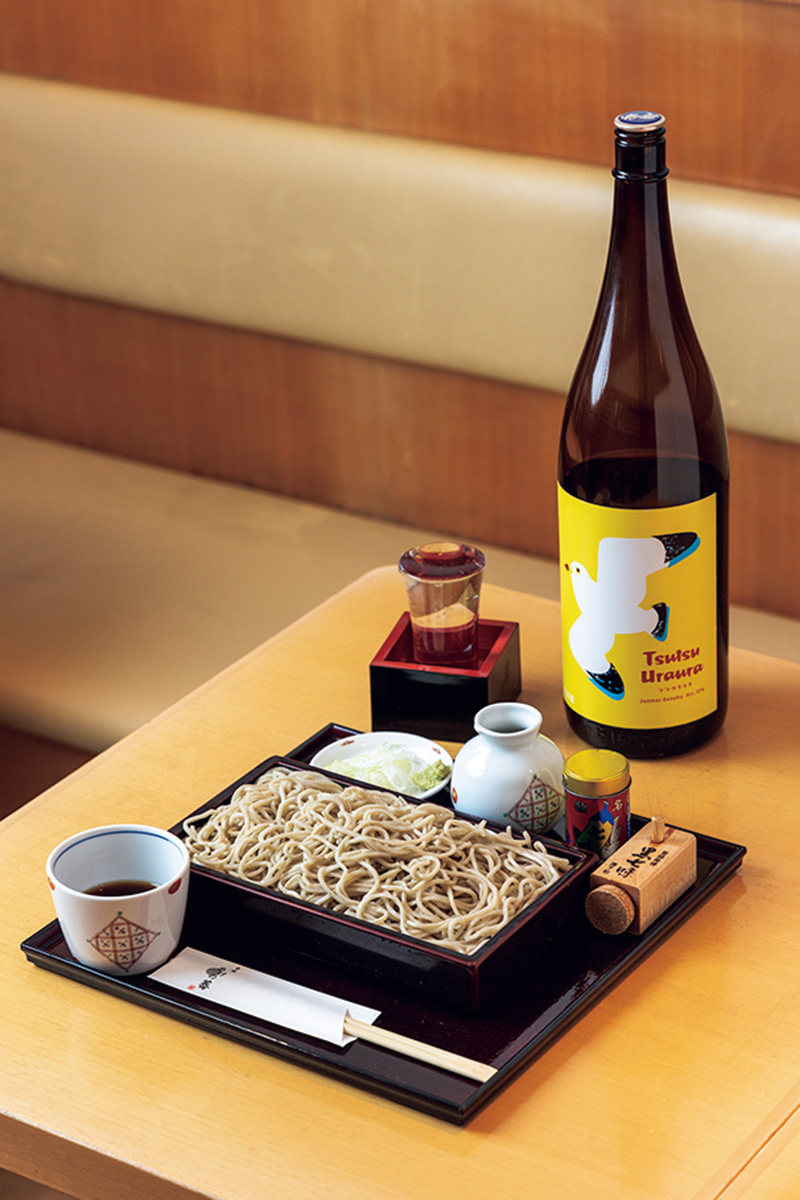 連日、行列のできる市井の蕎麦店。〈日本そば あけの蕎〉