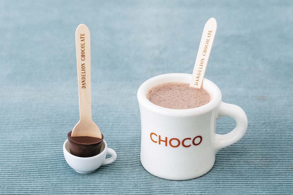 〈ダンデライオン・チョコレート〉の「ホットチョコレートメルト」