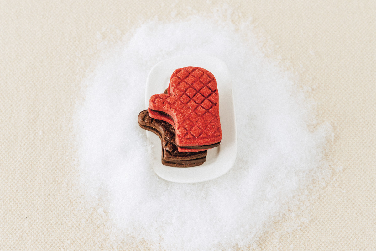 〈DEL’IMMO（デリーモ）〉×〈OVEN.Y.（オーブン・ニューヨーク）〉の「ミトンサンドアソート 3種6個セット」