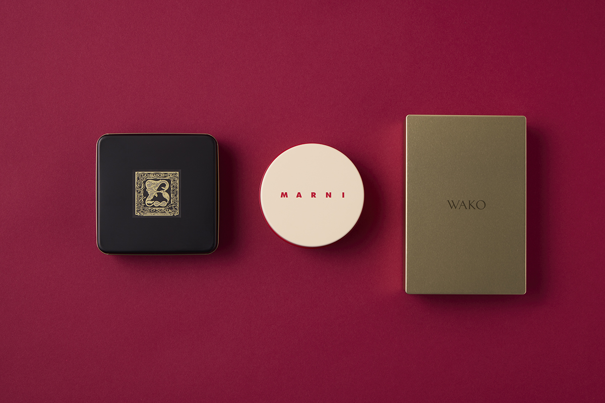 銀座で買えるクッキー缶