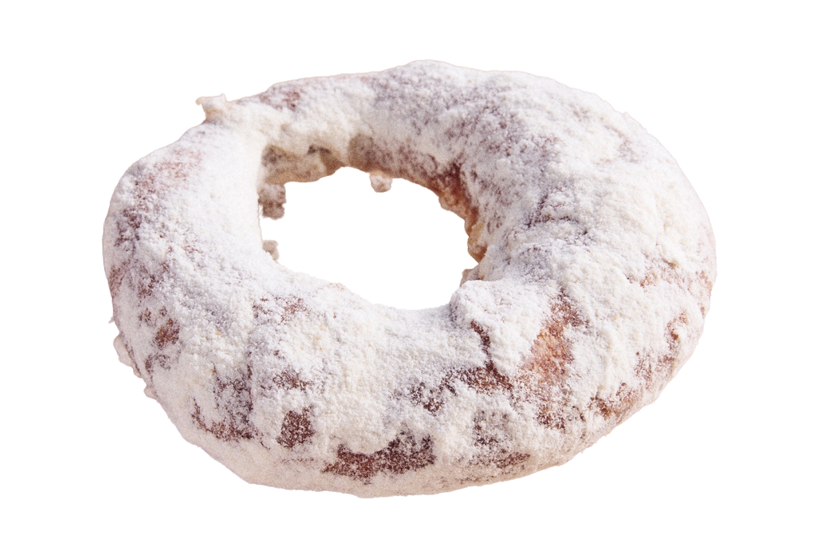 口どけよくほんのり甘い生地がカリッと香ばしい皮を引き立てる。【大崎】〈小麦girl〉 台湾ドーナツ ドーナツブーム