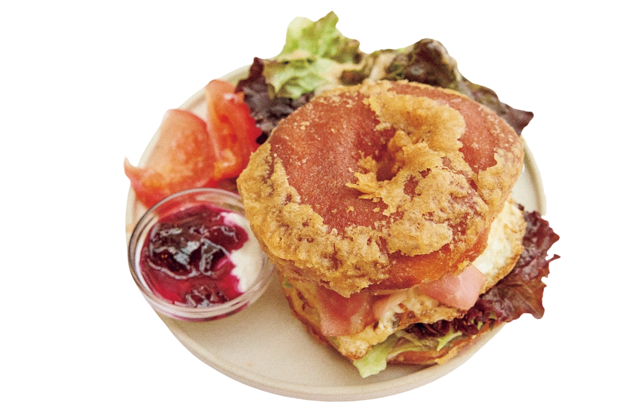 特有の口当たりを生かしたブランチプレートを発見。【飯田橋】〈wanna manna 飯田橋サクラテラス店〉 台湾ドーナツ ドーナツブーム