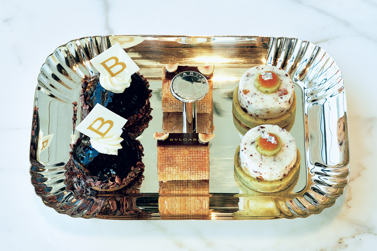 ナポリ、シチリア、トスカーナ…。伝統菓子でイタリア各地を巡る。〈Bvlgari Ginza Dolci〉 ブルガリのアフタヌーンティー