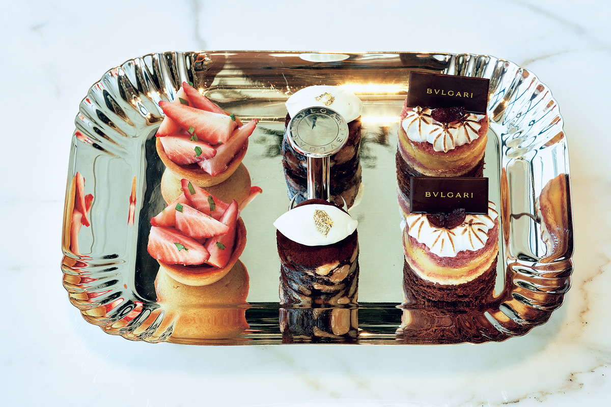 ナポリ、シチリア、トスカーナ…。伝統菓子でイタリア各地を巡る。〈Bvlgari Ginza Dolci〉 ブルガリのアフタヌーンティー
