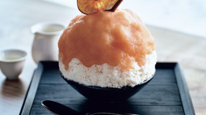 おかわり必至のおいしさ。寒い冬でも人気の【神楽坂】〈扇屋〉のかき氷