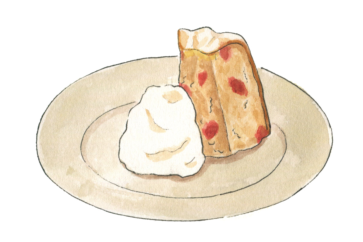 〈CAFE WIEN〉の「フルーツガーデンのクグロフ」