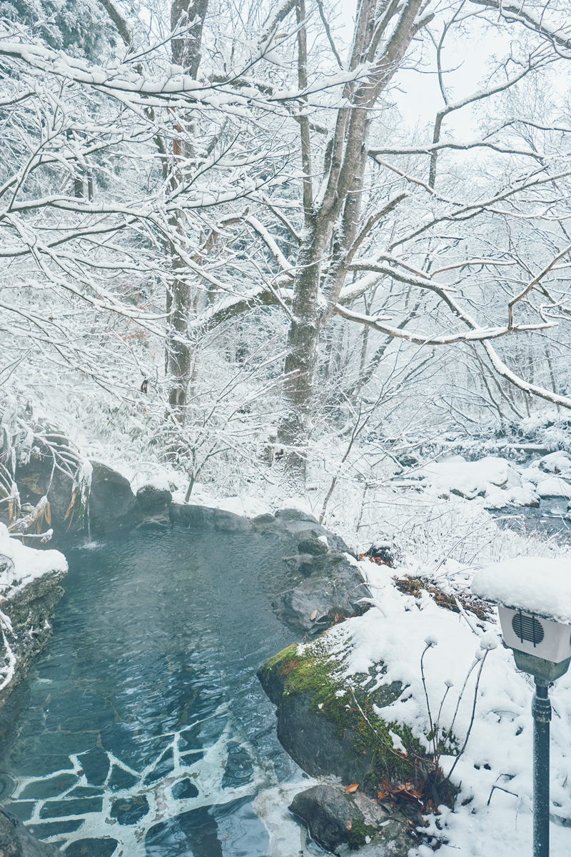 人里離れた山間にある野趣あふれる秘湯。〈二岐温泉 大丸あすなろ荘〉 福島の温泉 露天風呂
