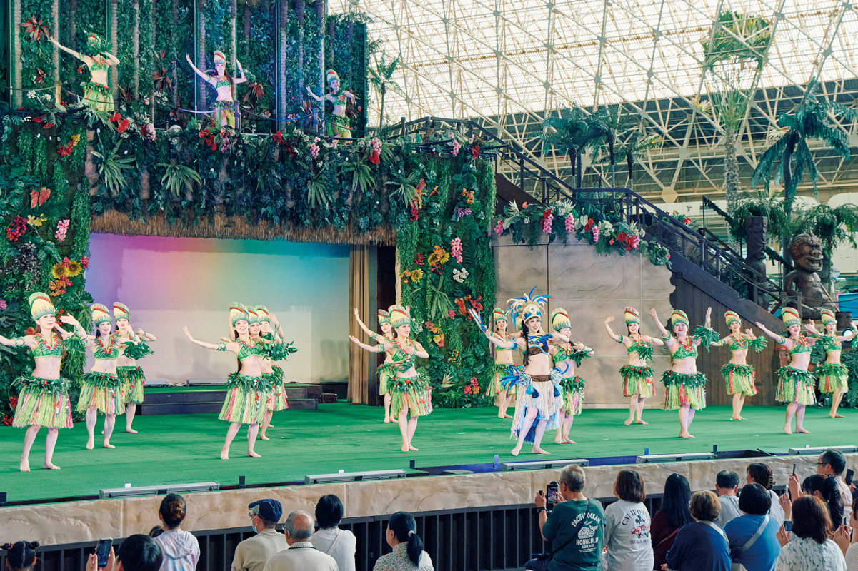 常夏ウォーターパークも一度は観たいフラガールも!南国ムードを全身で満喫。〈スパリゾートハワイアンズ〉