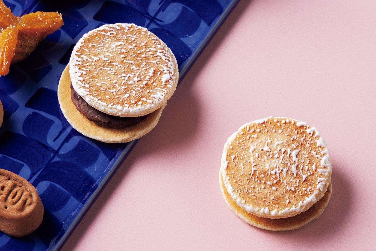 〈お菓子のみよし 工場直売店〉の「じゃんがら」