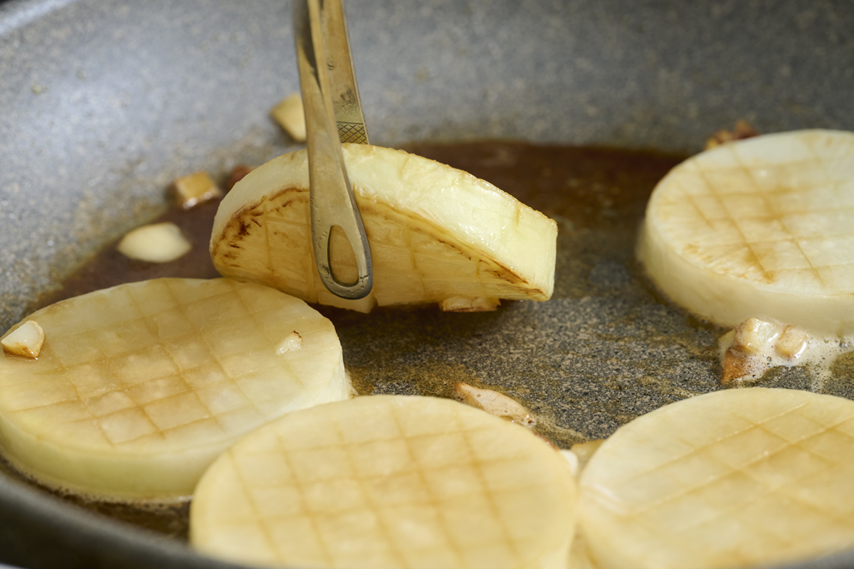 大根のレシピ　バター　めんつゆ