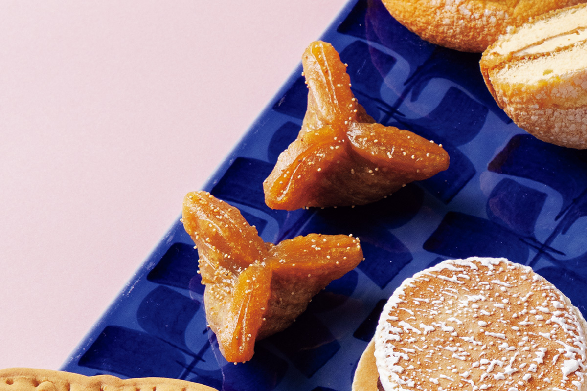 〈かんのや 本店文助〉の「家伝ゆべし」