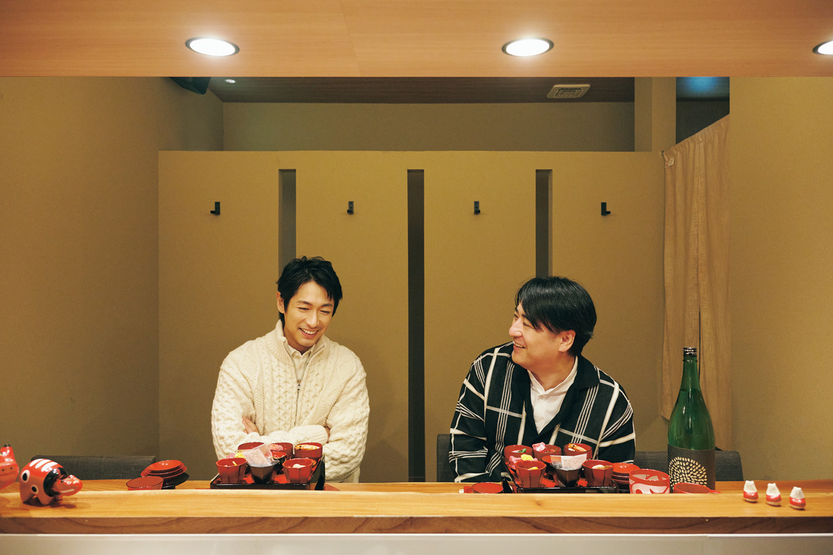 佐久間宣行さんとディーン･フジオカさん