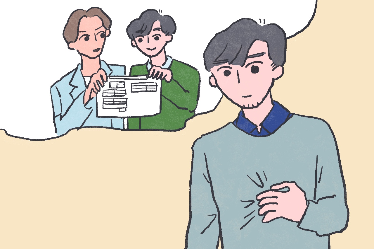 松田青子連載イラスト