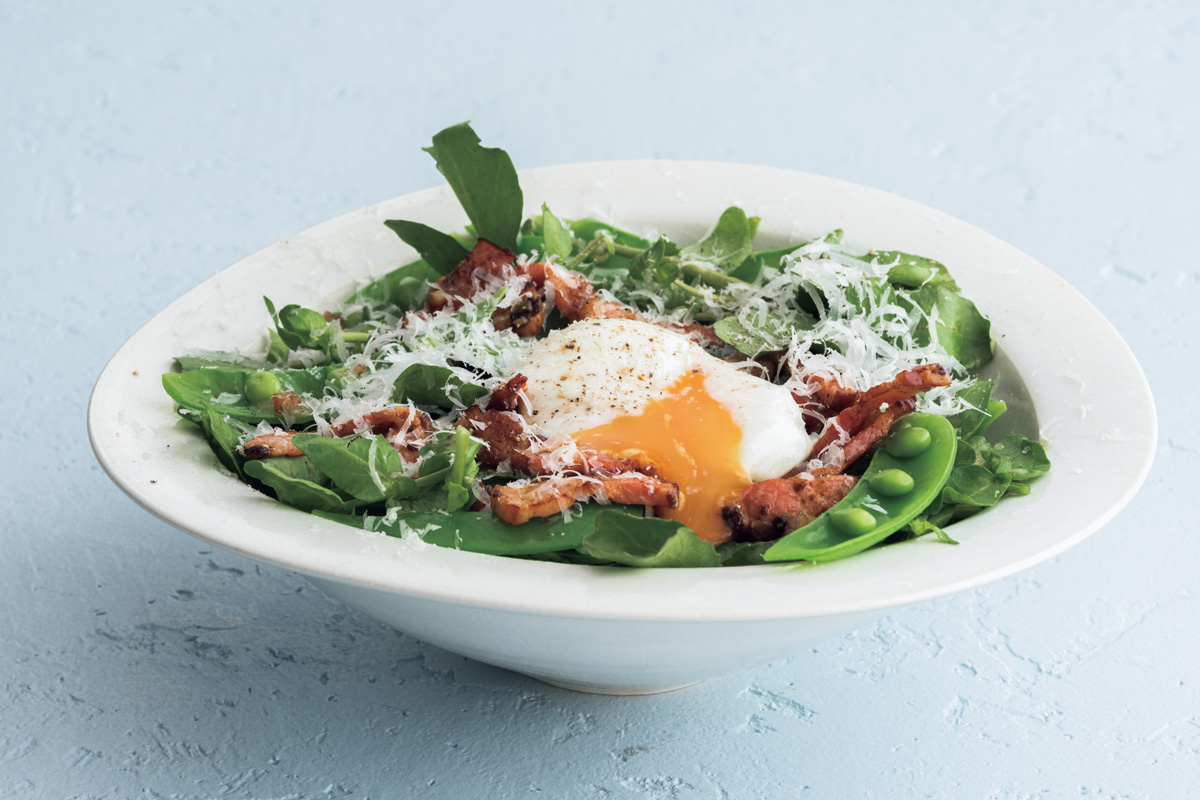 スナップエンドウのサラダ