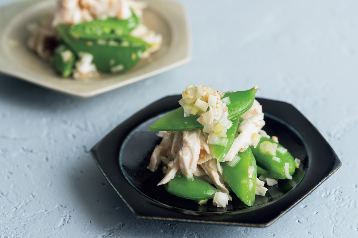 スナップエンドウのレシピ