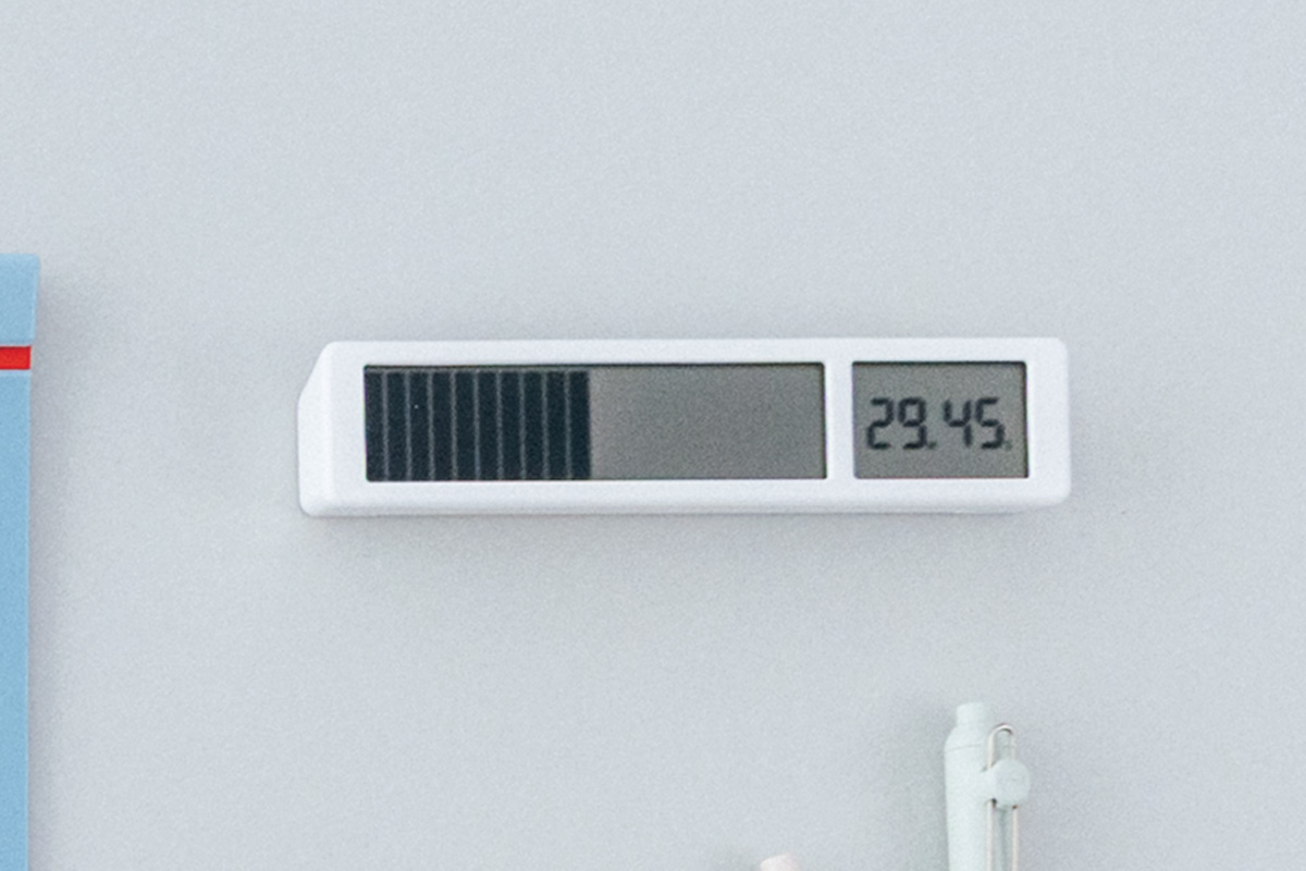 KREVAさんが選ぶ「使ったらスゴさがわかる」文房具1. 〈キングジム〉の「ビジュアルバータイマー」