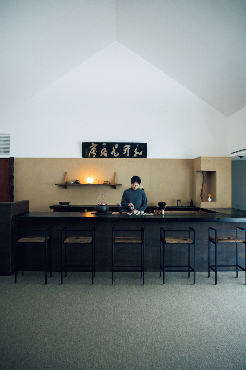 朝鮮王朝時代から受け継ぐ韓国の茶文化を、現代に伝える。〈露瀣Seoul(ロヘ ソウル)〉