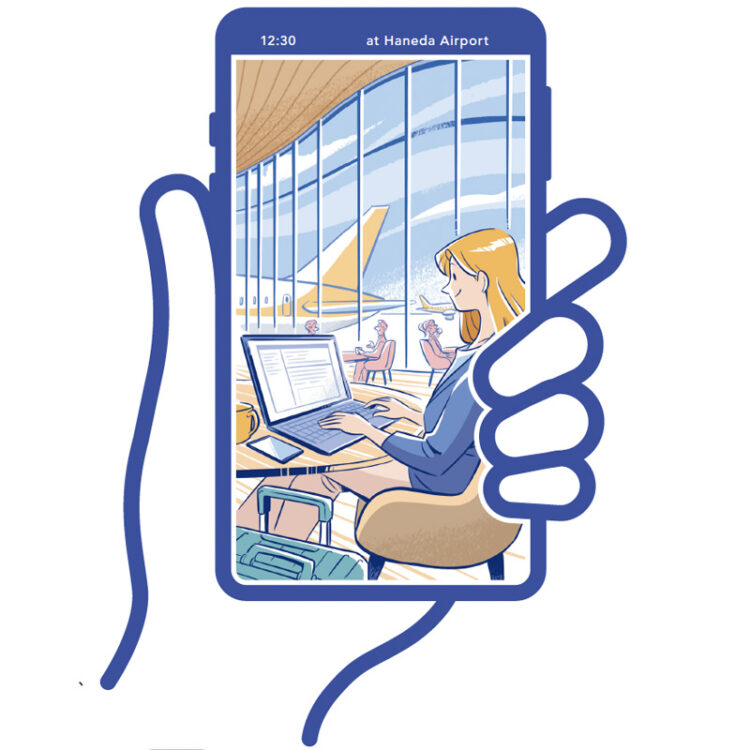 trip.com-イラスト