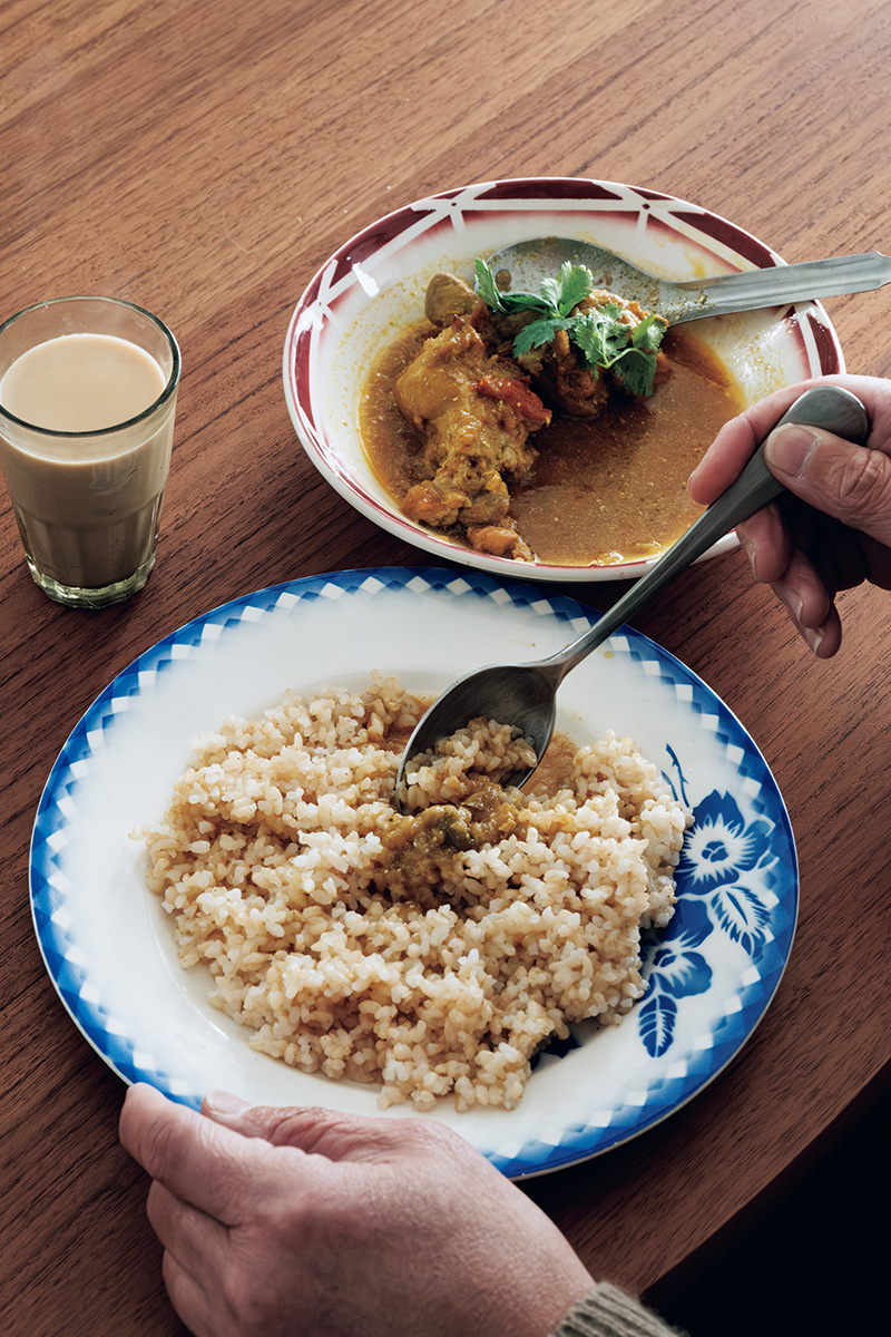 編集者小林孝延の家　カレー