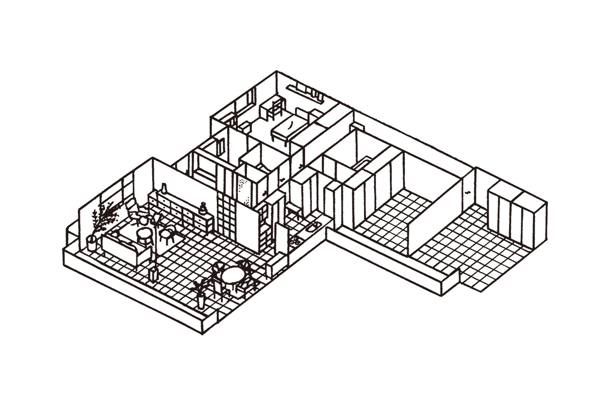 編集者小林孝延の家　間取り