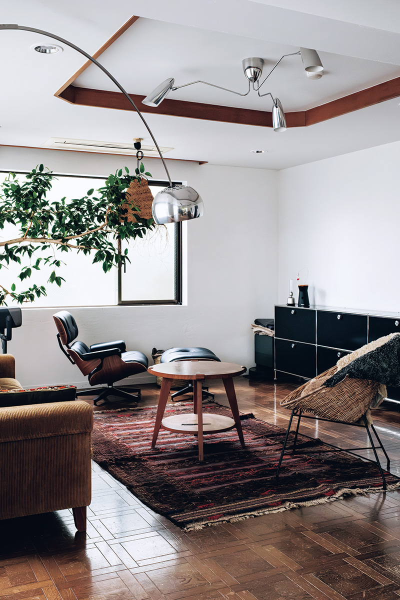 編集者小林孝延の家　リビング