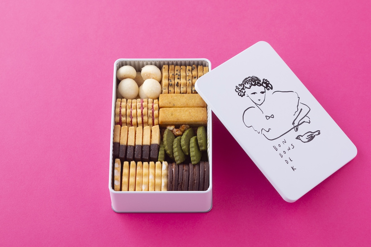 ぼる塾田辺さん絶賛のクッキー　BONBONS DE K〉の「グルテンフリークッキー缶Un」