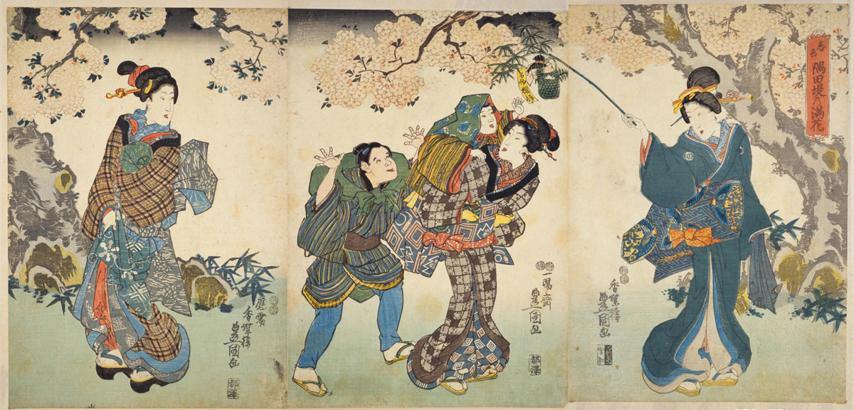 「春色隅田堤の満花」