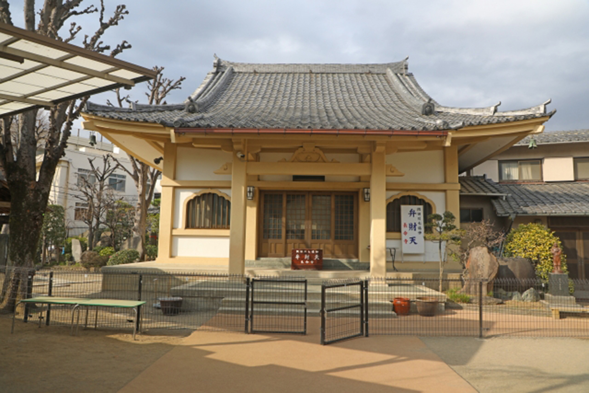 徳川三代将軍家光ゆかり。弁財天もおわす長命寺。 東京 下町お花見