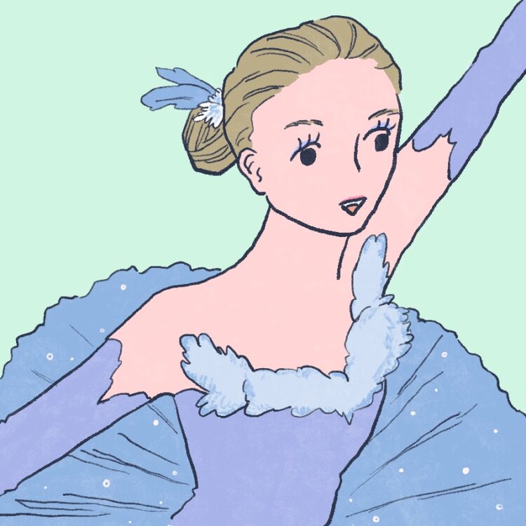 松田青子エッセイのイラスト