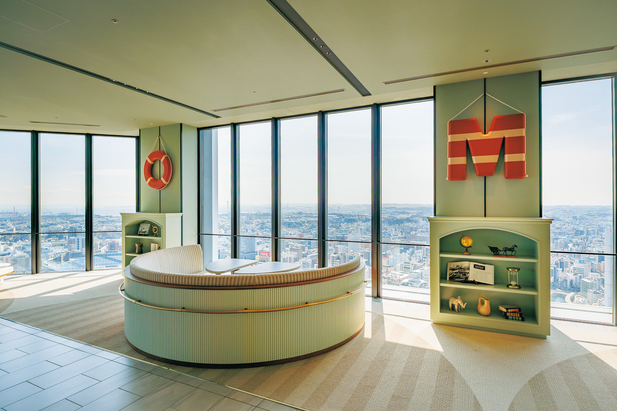 横浜を360°楽しむホテルが、馬車道の上空に！