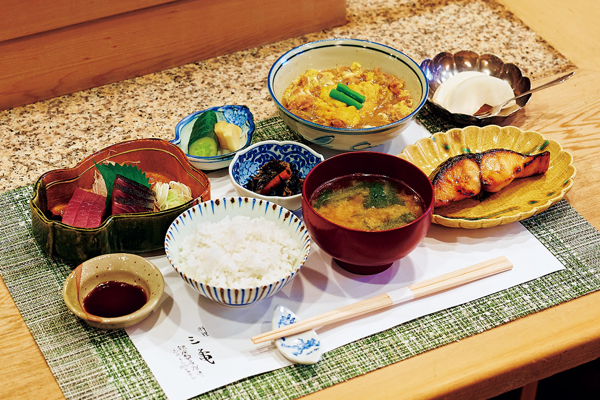 【銀座和食ランチ】ちょっと特別な日には老舗〈三亀〉で和御膳を。