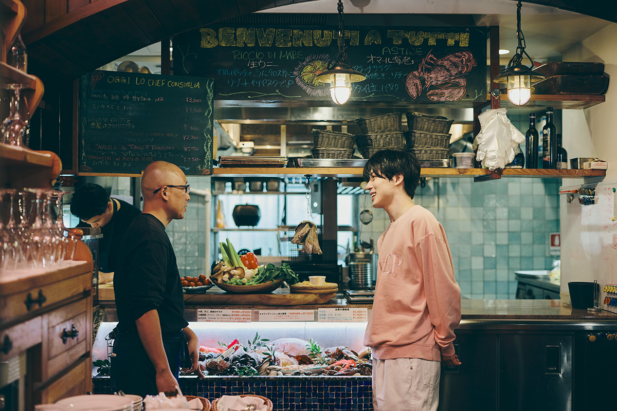 西山智樹　魚好き　ボガマリ・クチーナ・マリナーラ　北参道