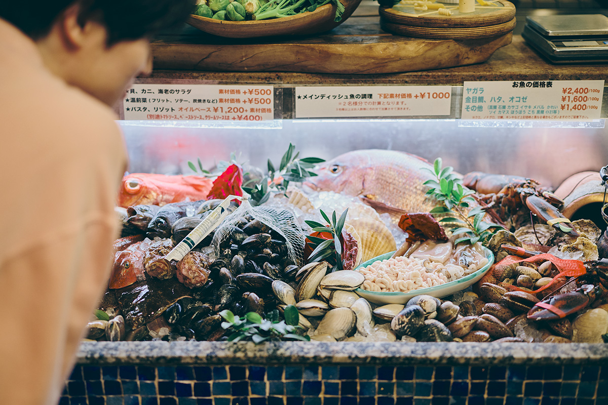 西山智樹　魚好き　ボガマリ・クチーナ・マリナーラ　北参道