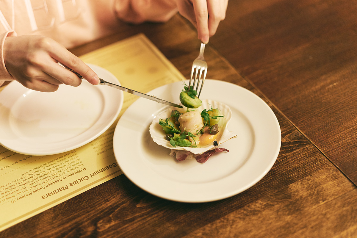 　ボガマリ・クチーナ・マリナーラ　北参道